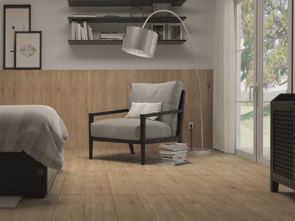 GIARDINO BEIGE SATIN TILE 200X1200mm