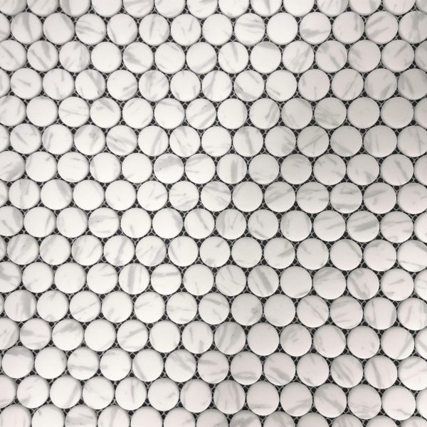 CARRARA PENNY ROUND 20 x 6mm