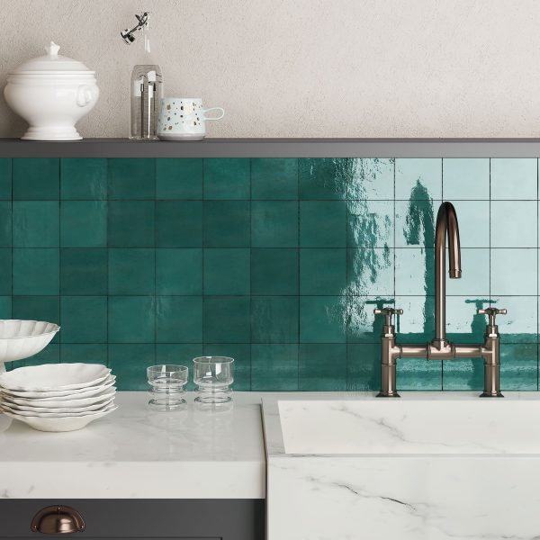 CASABLANCA TURQUOISE GLOSS 120x120mm.