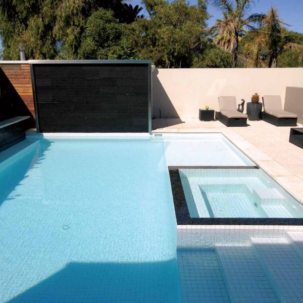 GLOSS WHITE MOSAIC 47X47mm