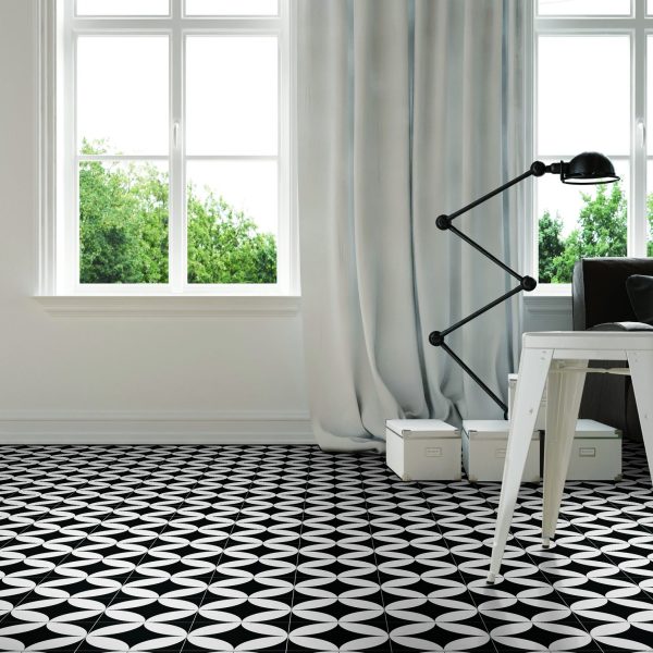 KEYS LARGE ROUND MATT 200X200
