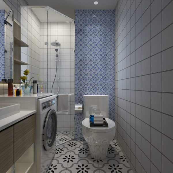 MOROCCO PERSIAN BLUE GLOSS 200X200