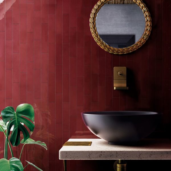 CASABLANCA RED GLOSS 58x242mm