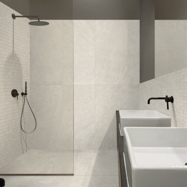 R-EVOLUTION BIANCO MATT TILE 800X800mm