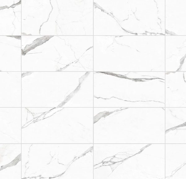 CARRARA MATT RECT 6MM TILE 800x1400mm