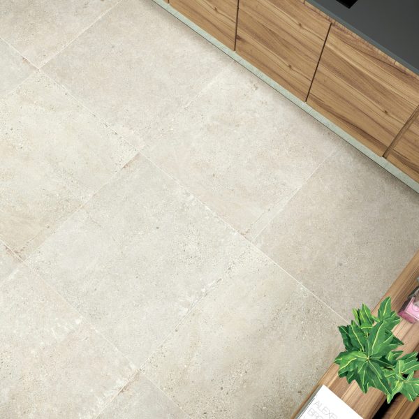 CEMENTUS BONE MATT TILE 100x100mm