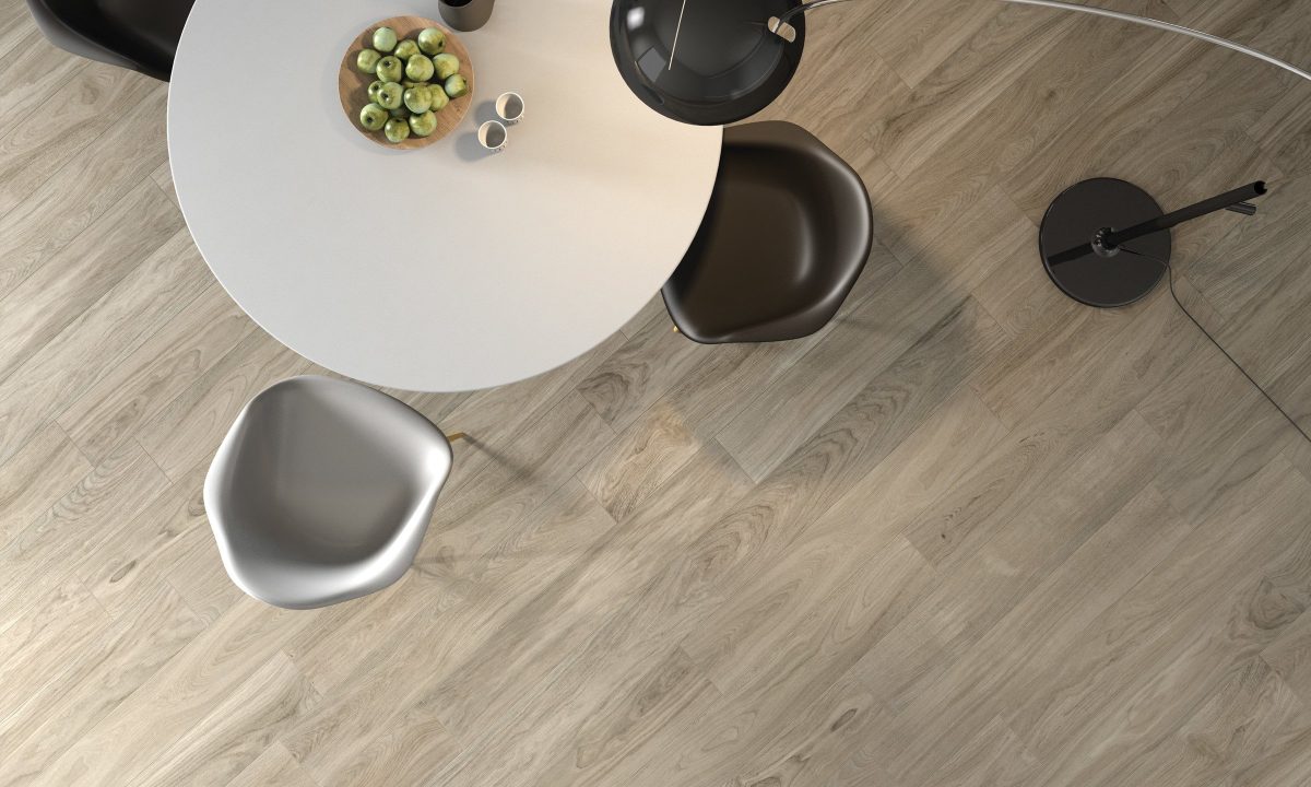LINE WOOD IVORY TIMBER MATT TILE 195X1200mm