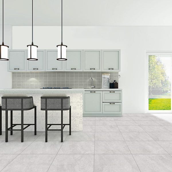 CHARME WHITE EXTERNAL TILE 450x450mm