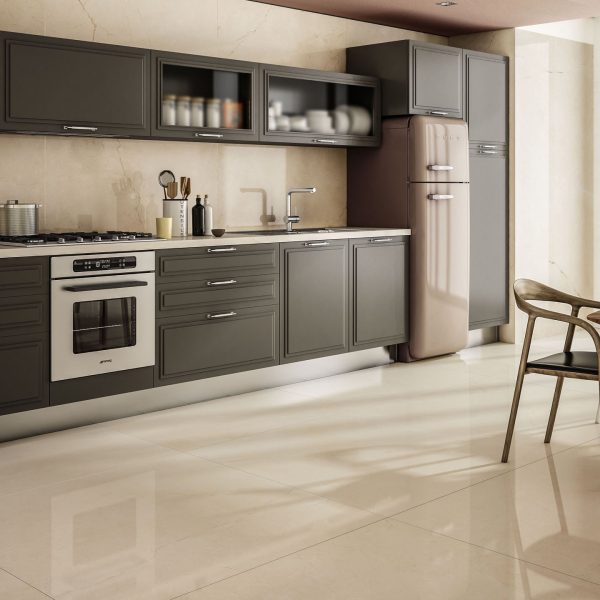MAXIMUS CLASSIC NEW MARFIL POLISHED TILE SLAB 1200X2400mm