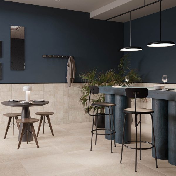 VALLEY STONE BEIGE MATT TILE 600X600mm