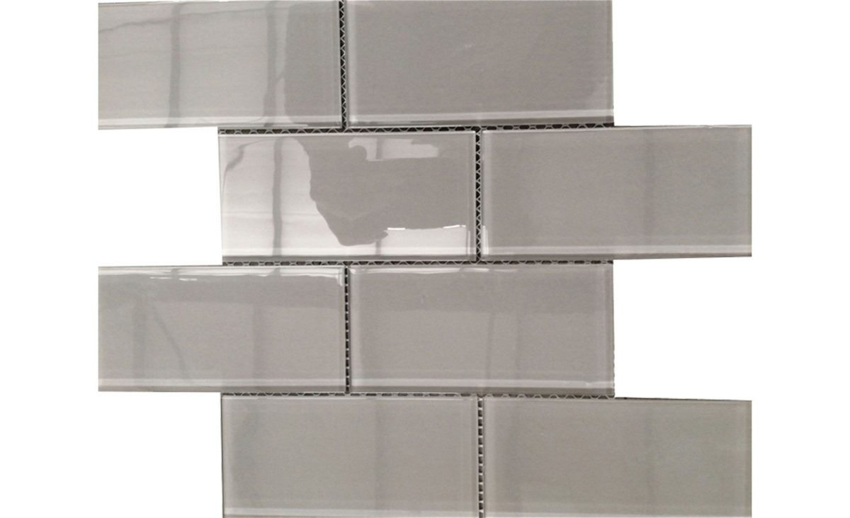 BEVELLED TAUPE SUBWAY TILE 288×294mm