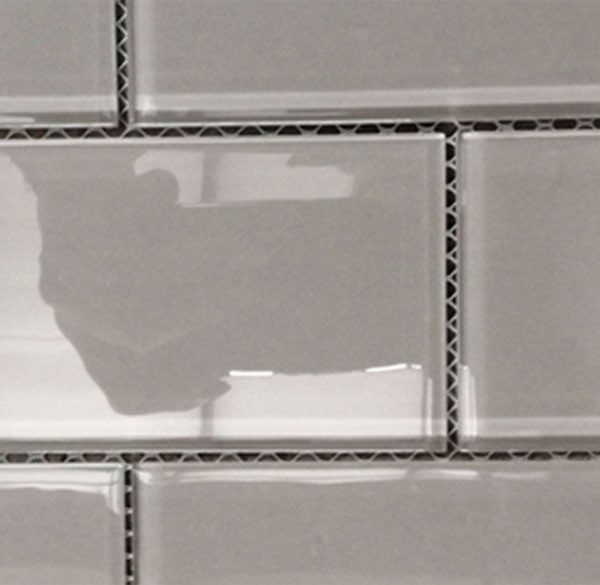 BEVELLED TAUPE SUBWAY TILE 288×294mm