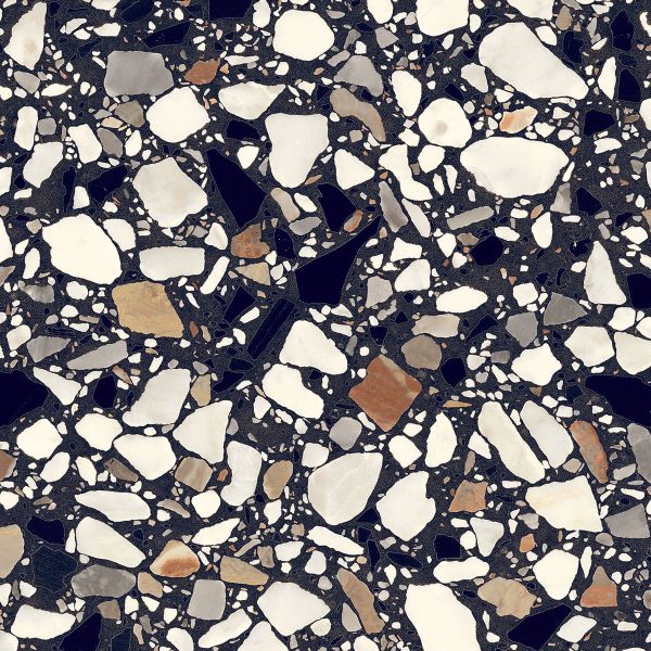 FRAGMENT MACRO NERO MATT TILE 200X200mm