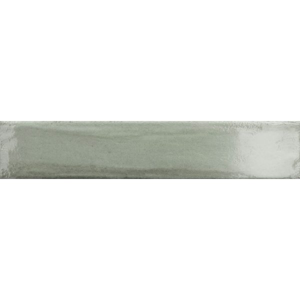 FRAGMENT BRICK VERDE ACQUA WALLS GLOSS TILE 75X400mm