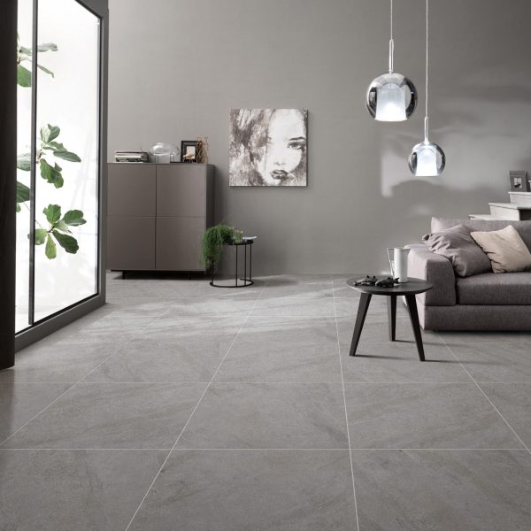 ROCKSTONE DARK GREY EXTERNAL TILE 600x600mm