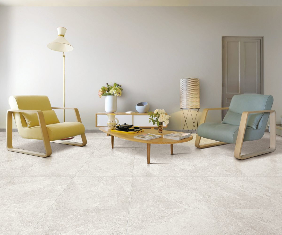 ROCKSTONE IVORY LAPPATO TILE 600X600mm