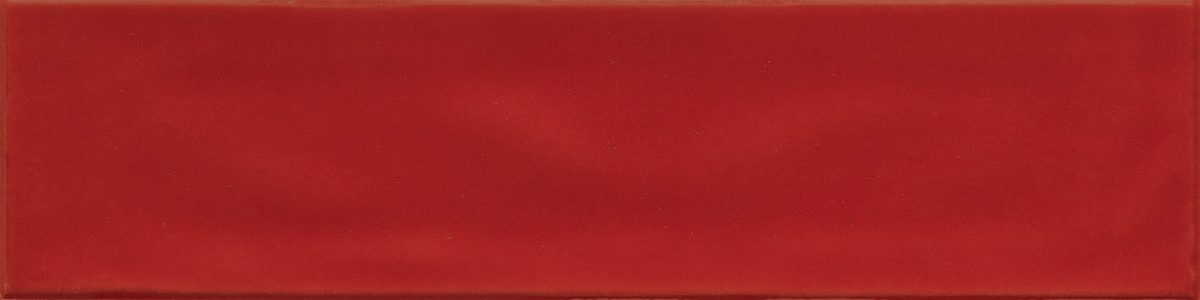 SLASH RED GLOSS TILE 75X300mm