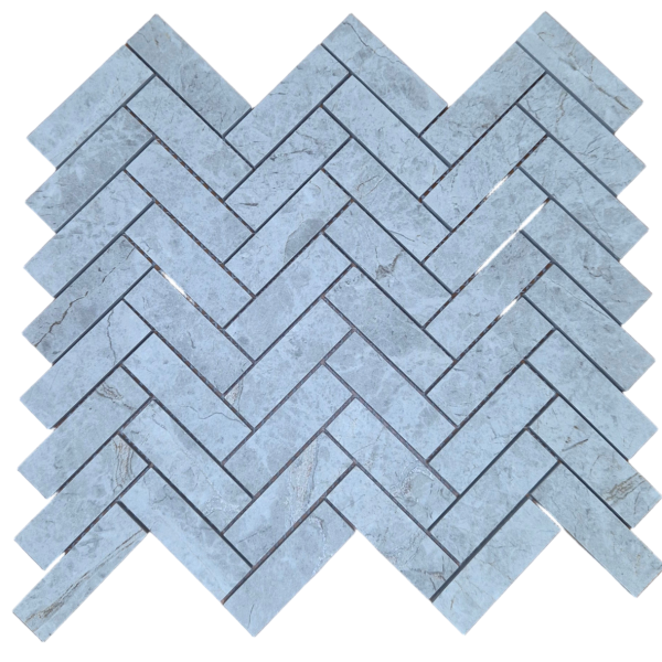 TUNDRA HERRINGBONE GREY TECH GRIP MOSAIC 317X281mm