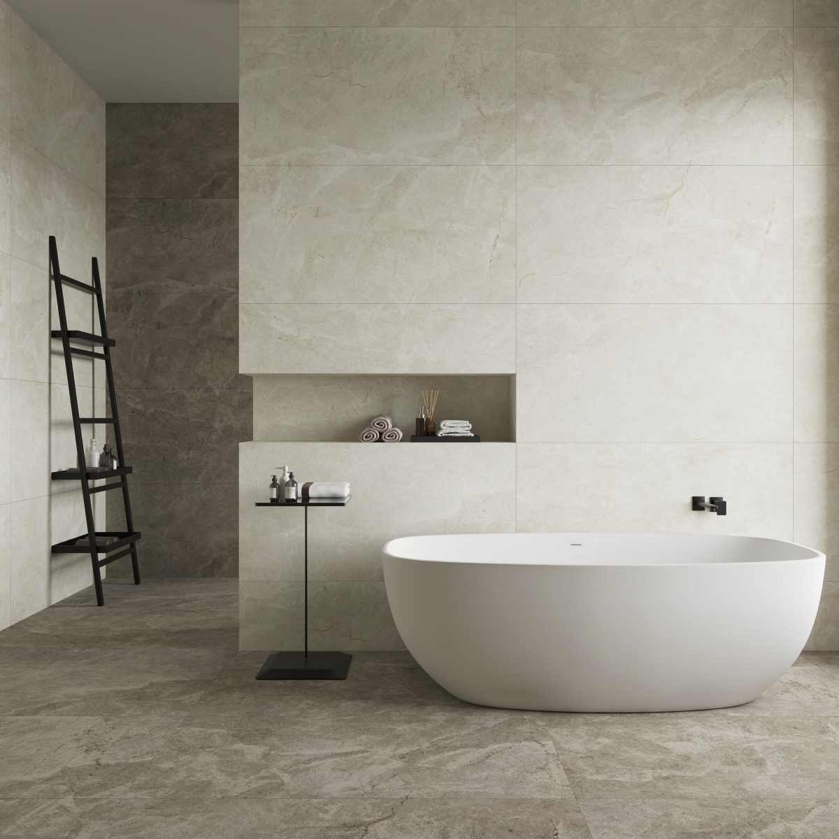 TUNDRA IVORY GLOSS TILE 300X600mm