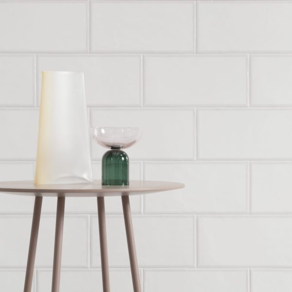 QUINTESSENZA RIQUARDRI FRAME BIANCO TILE 132×266mm