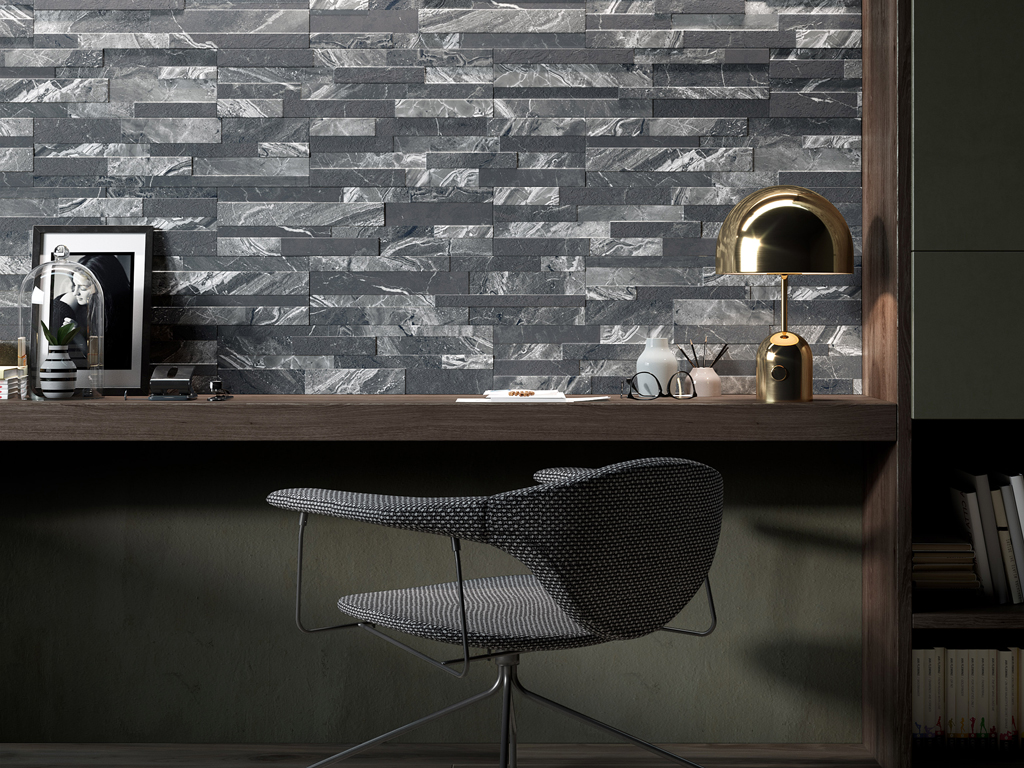 RONDINE GIOIA NERO BOOKLEAF 150×610mm