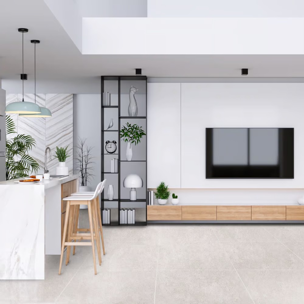 BOSTON IVORY LAPPATO RECT TILE 600×600mm