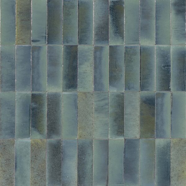 GLEEZE TURCHESE BLUE GLOSS TILE 75X200mm