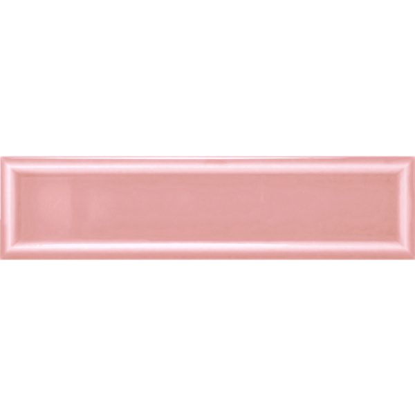 EDGE PINK FRAME MATT TILE 68x280mm