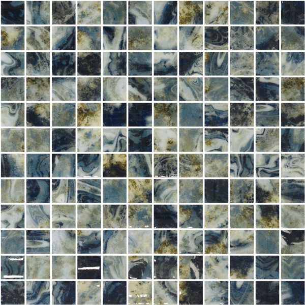 FIJI IDENTITY MOSAIC GLOSS 25x25mm