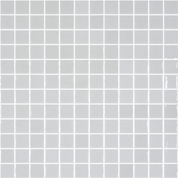 GENUINE 500F SNOW WHITE MOSAIC GLOSS 25x25mm