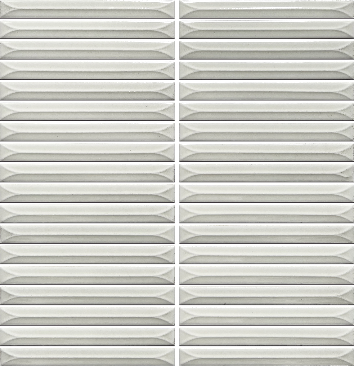 UKIBORI WHITE GLOSS MOSAIC 15x145mm