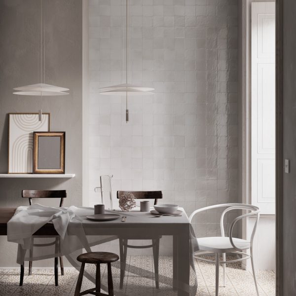 GLEEZE BIANCO GLOSS TILE 100X100mm