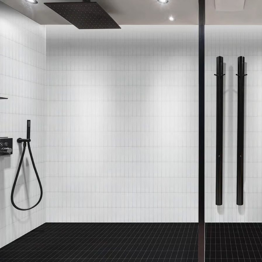 BRAVA WHITE GLOSS TILE 60x217mm
