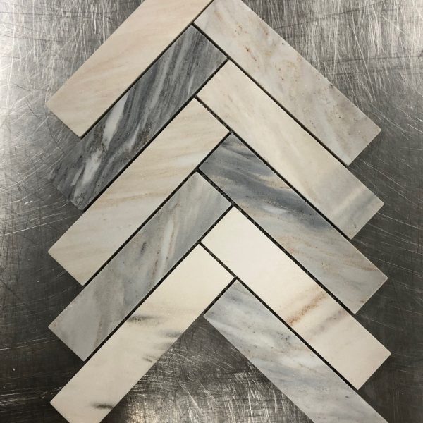 STARSTILE BLUE SANDSTONE HONED FEATHER SHEET 315x345mm
