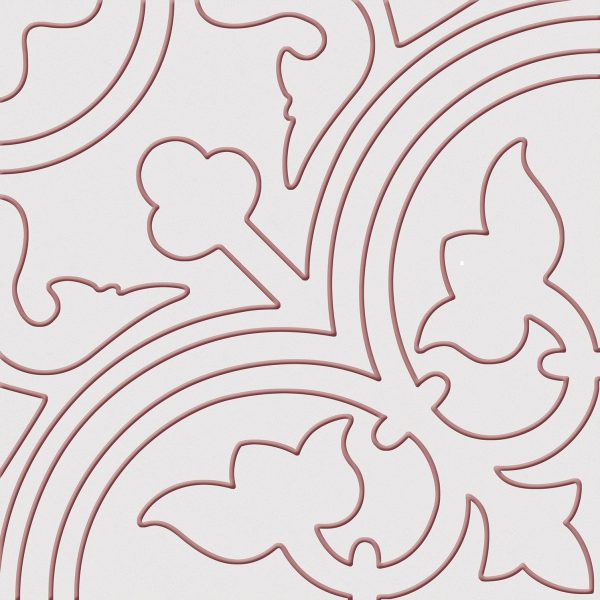 ALHAMBRA ROJO 250X250mm
