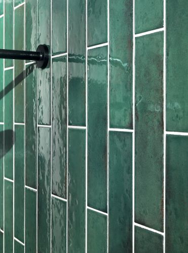 OXIDA GREEN GLOSS TILE 75X300mm