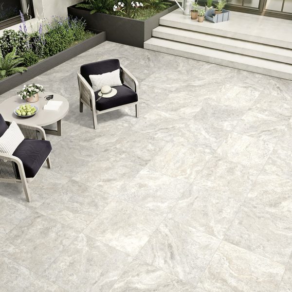 TRAVERTINO STERLING TECH GRIP TILE 600X600mm