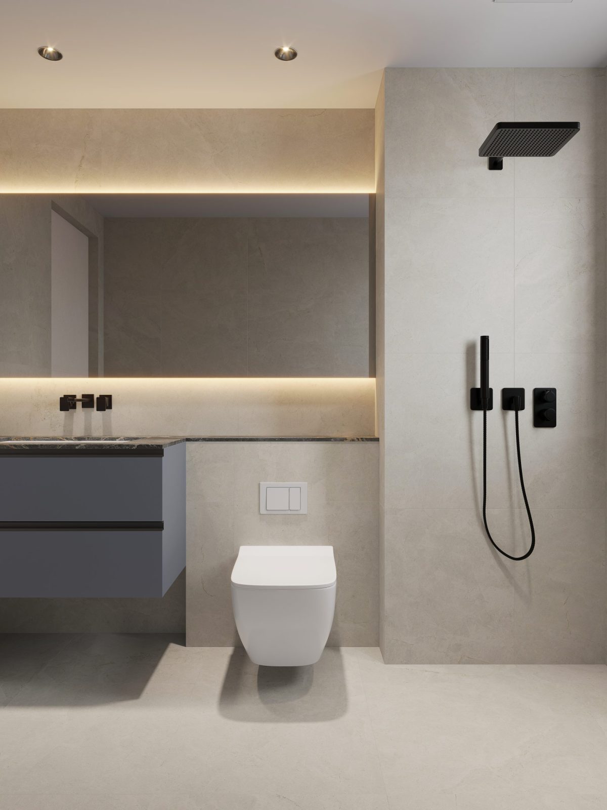 TUNDRA BEIGE GLOSS TILE 600X1200mm