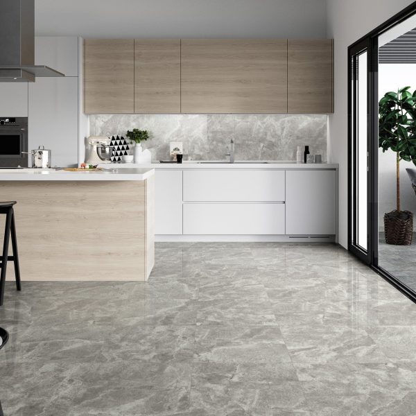 TUNDRA STORM GLOSS TILE 600X600mm
