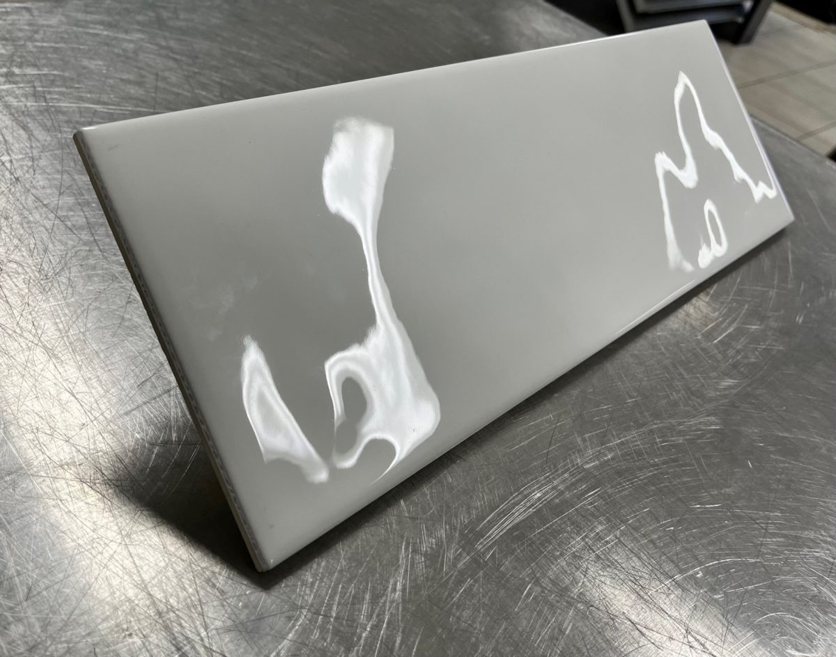 BELLAVISTA ALPS HANDMADE GLOSS WHITE BIG TILE 152X457mm