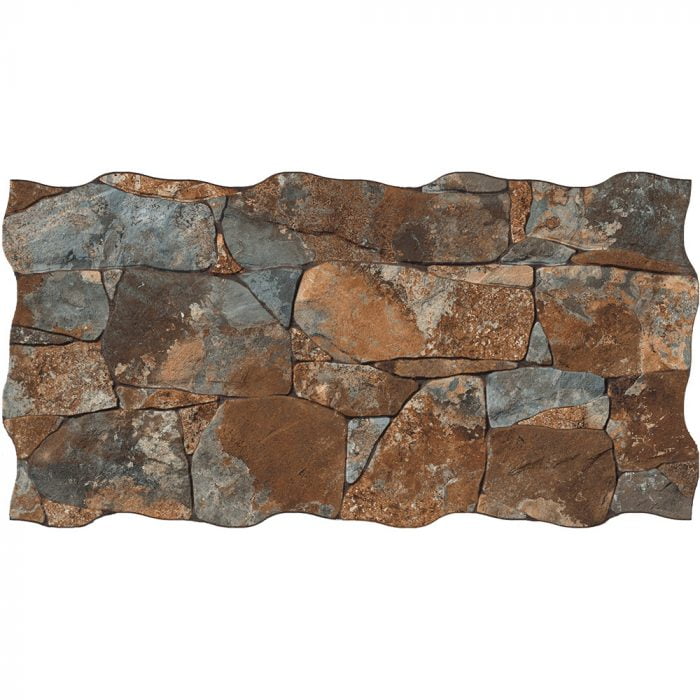 VULCANO OXIDO INTERLOCK TILE 333X650mm