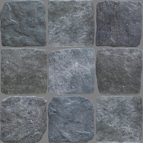 COUNTRY GRIS DARK GREY MATT TILE 150X150mm