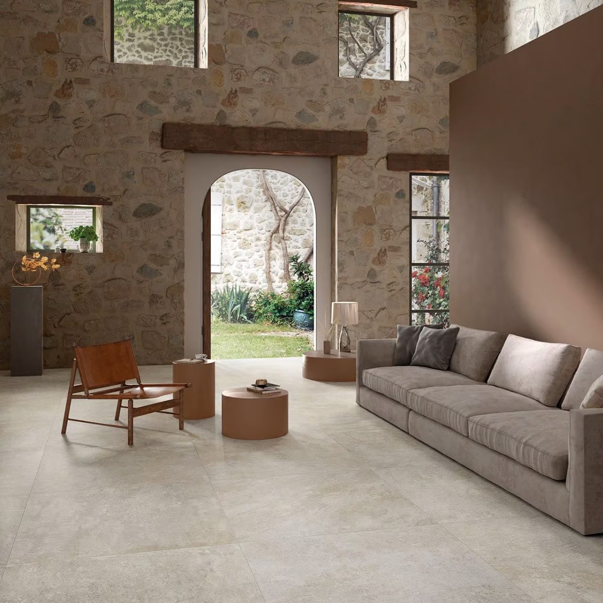 ABSOLUTE MOON MATT TILE 600X600mm