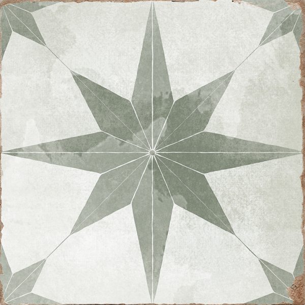 RIMINI GREEN MATT TILE 200X200mm