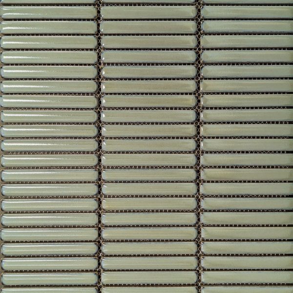 29.25X29.6 TAHITI GREEN GLOSS KIT KAT MOSAIC (FM04) (LYT)