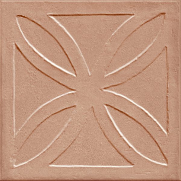 AMURI COTTO TERRACOTTA 3D MATT DECOR TILE 200X200mm