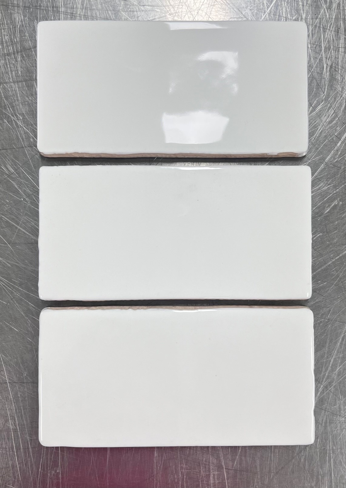 BELLAVISTA ALPS HANDMADE GLOSS WHITE TILE 76x152mm