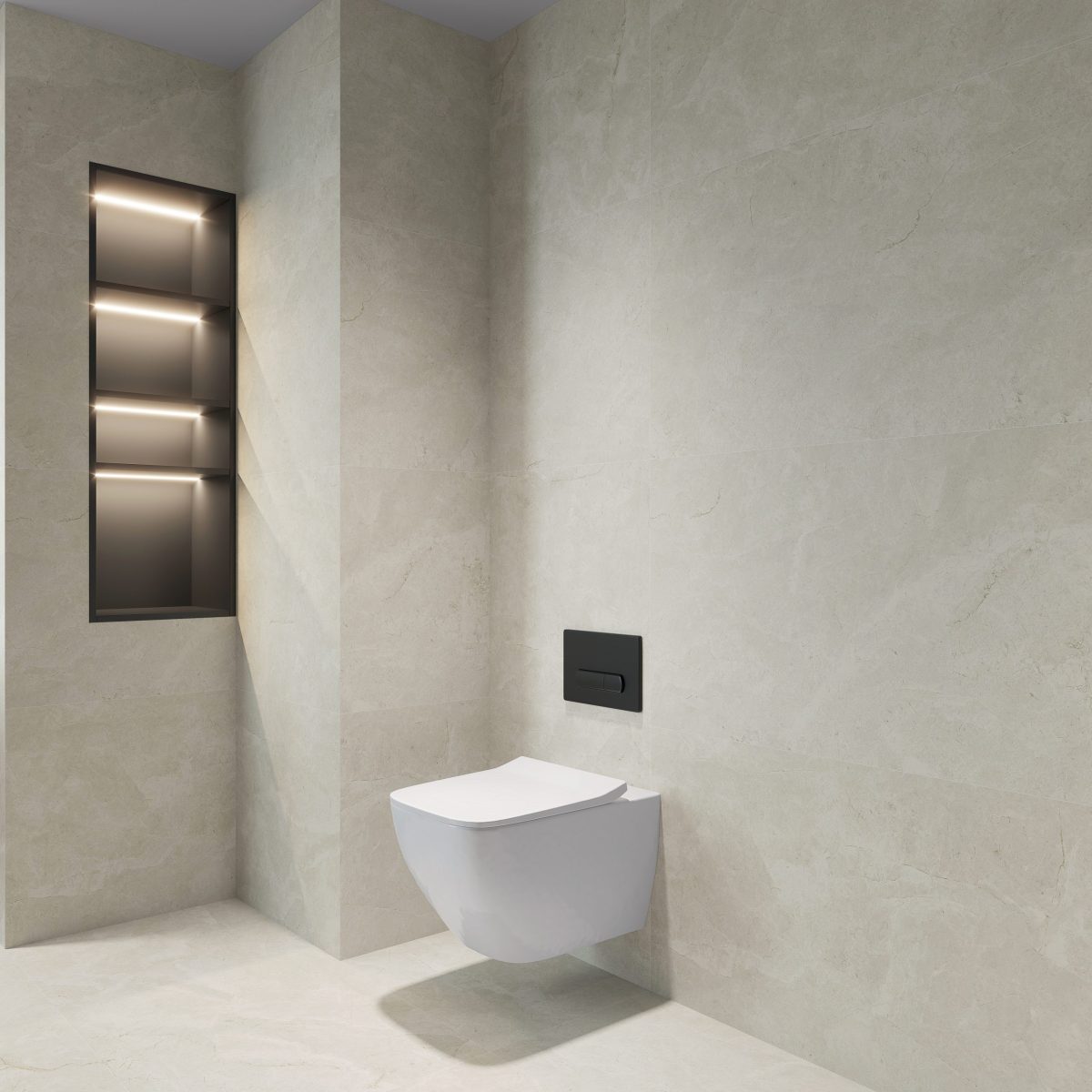 TUNDRA BEIGE 3D HONED TILE 600X1200mm