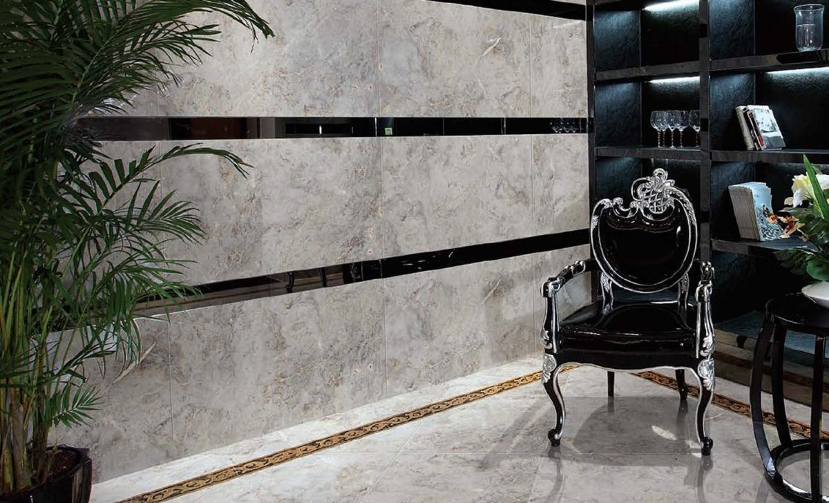 Euromarmo Breccia Grigia Honed Tile 600x600mm
