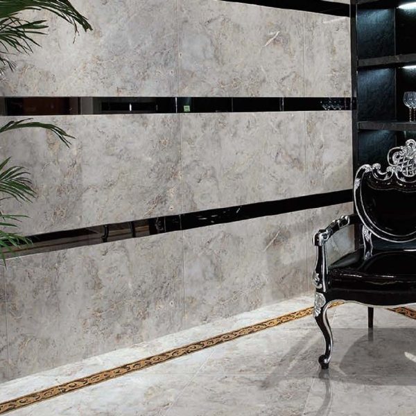 Euromarmo Breccia Grigia Honed Tile 600x600mm